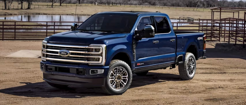 2025 F Super Duty Parked